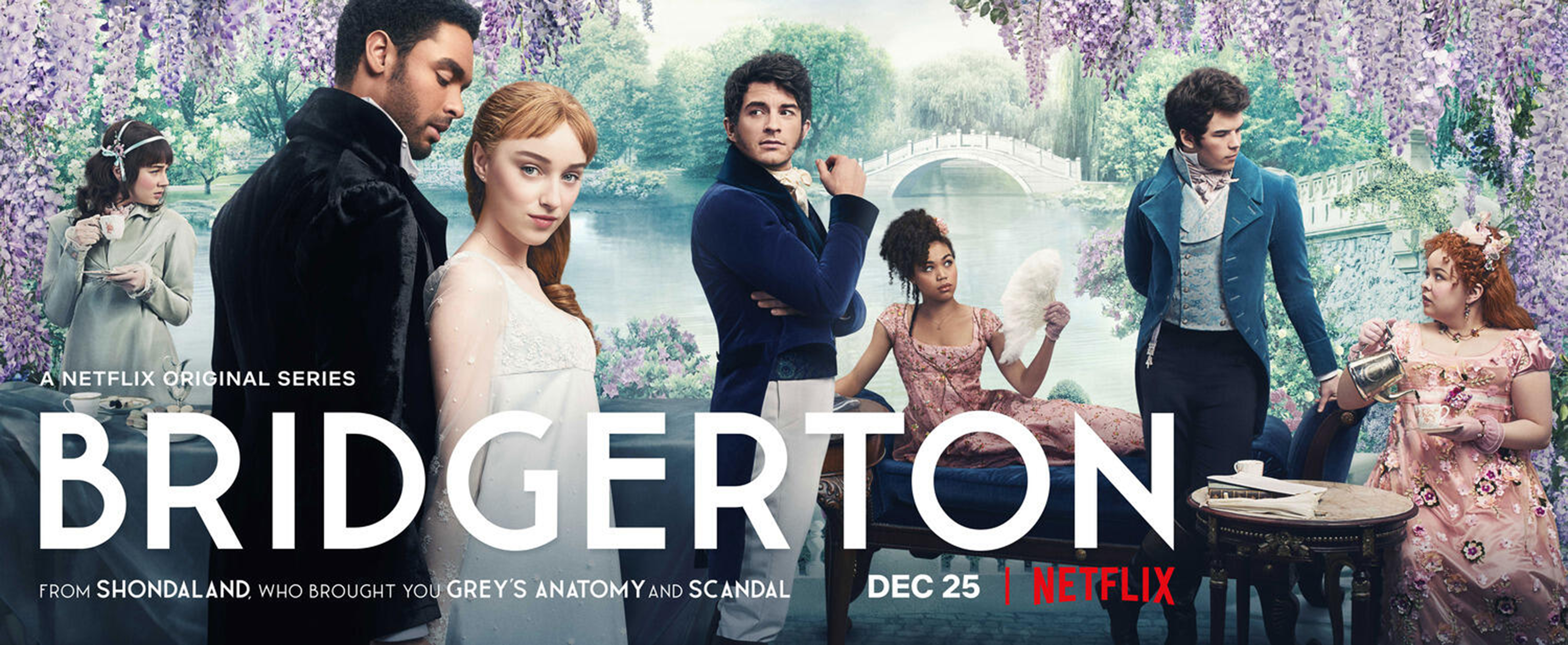 Plakat der Netflix-Serie Bridgerton, Quelle: Netflix