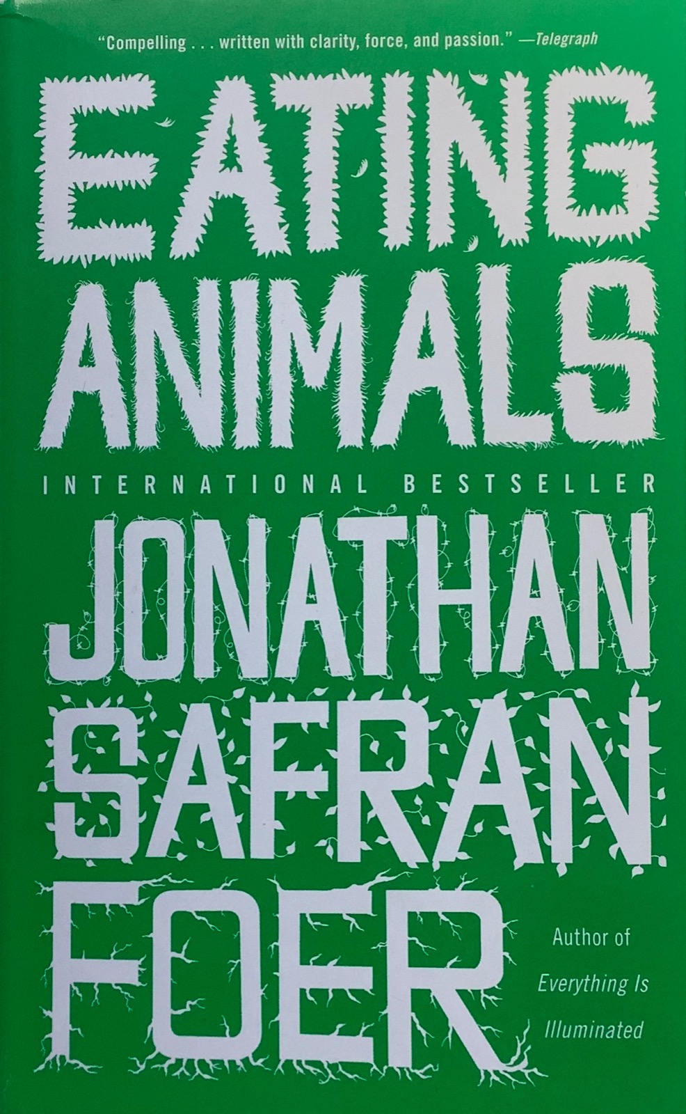 Buchcover des Buches "Eating Animals" von Jonathan Safran Foer von Back Bay Books