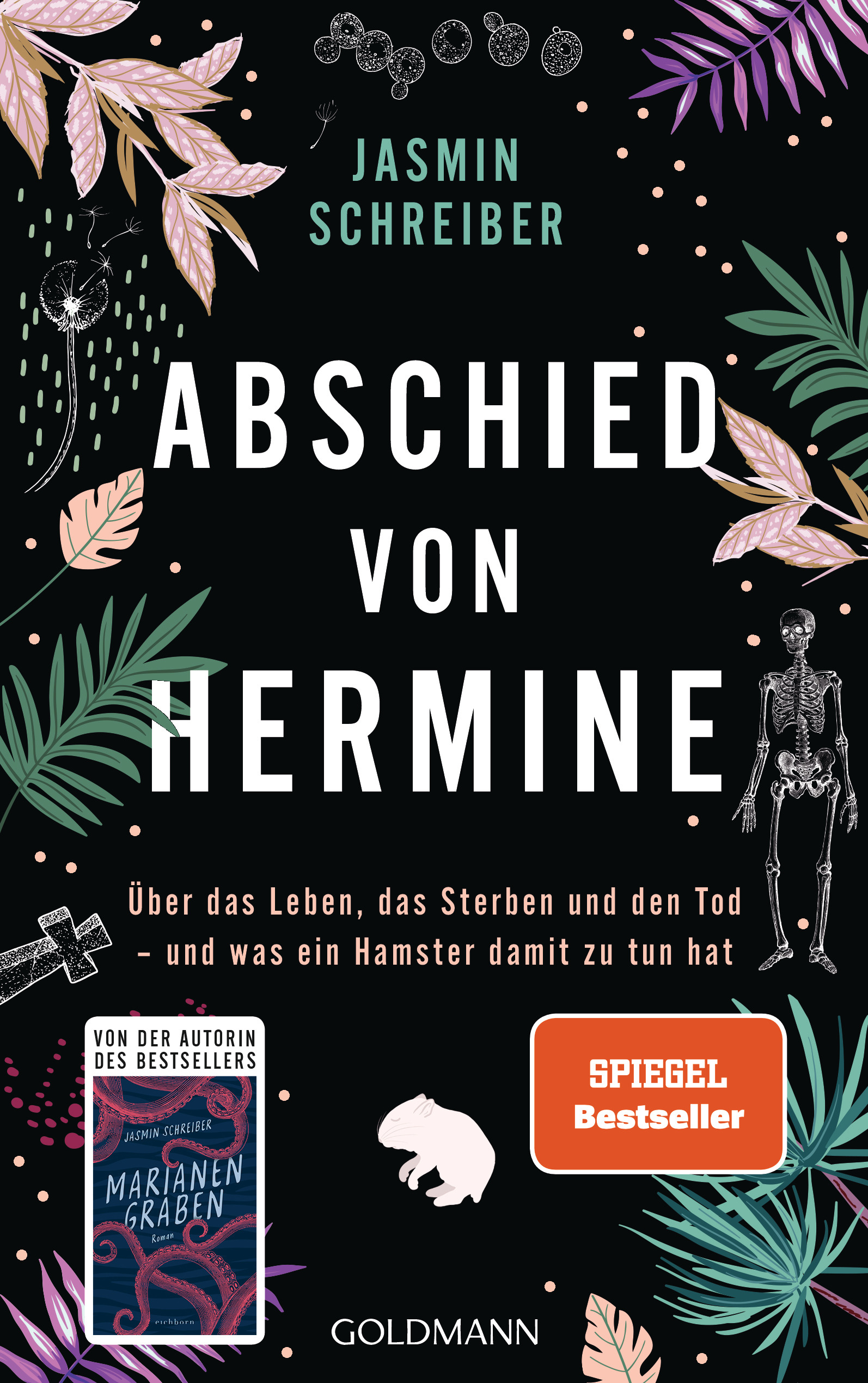 Titelbild des Buches "Abschied von Hermine" von Jasmin Schreiber, Quelle: Goldmann