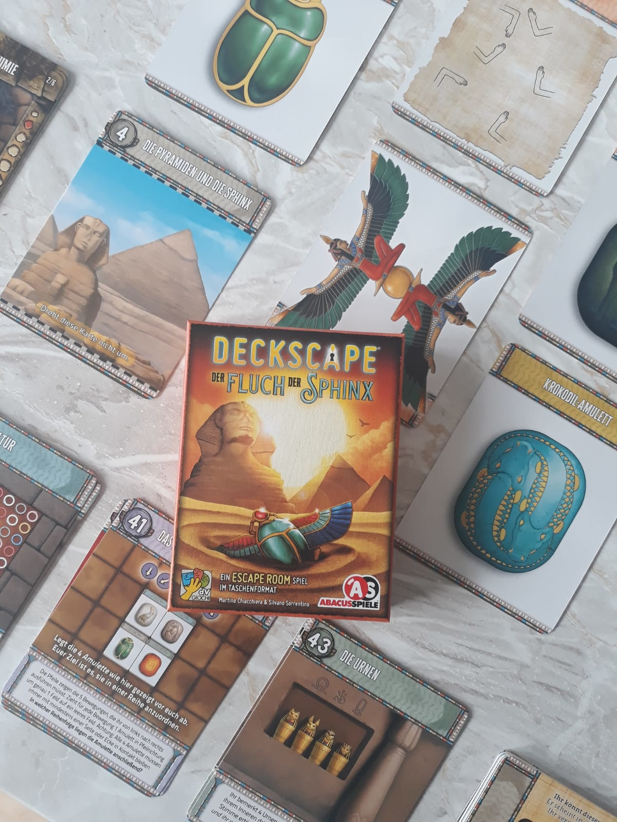 Deckscape, Foto: hln, Spiel: Abacus Spiele